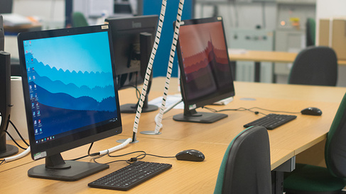 Image of PCs used for data analysis